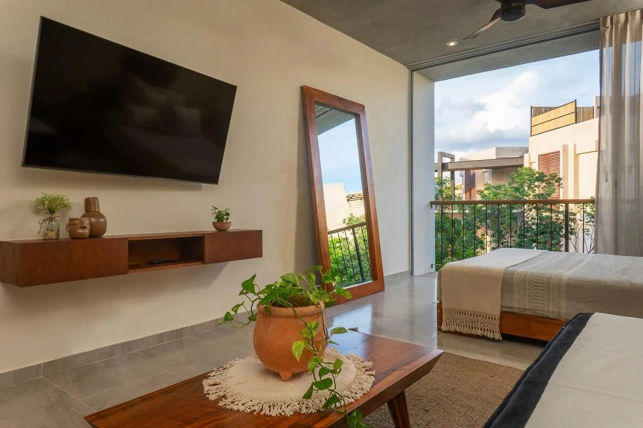 Apartment Private Rooftop Studio With Pool - Tulum La Veleta - A307